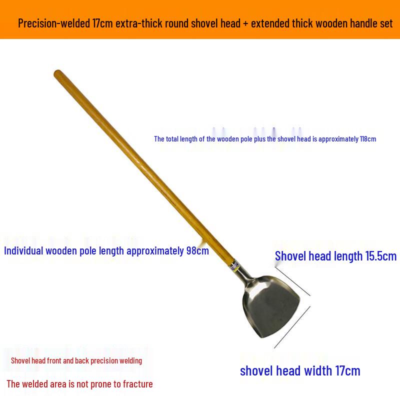 Homeglen Stainless Steel Wok Spatula with Wooden Handle
Homeglen Stainless Steel Wok Spatula with Wooden Handle