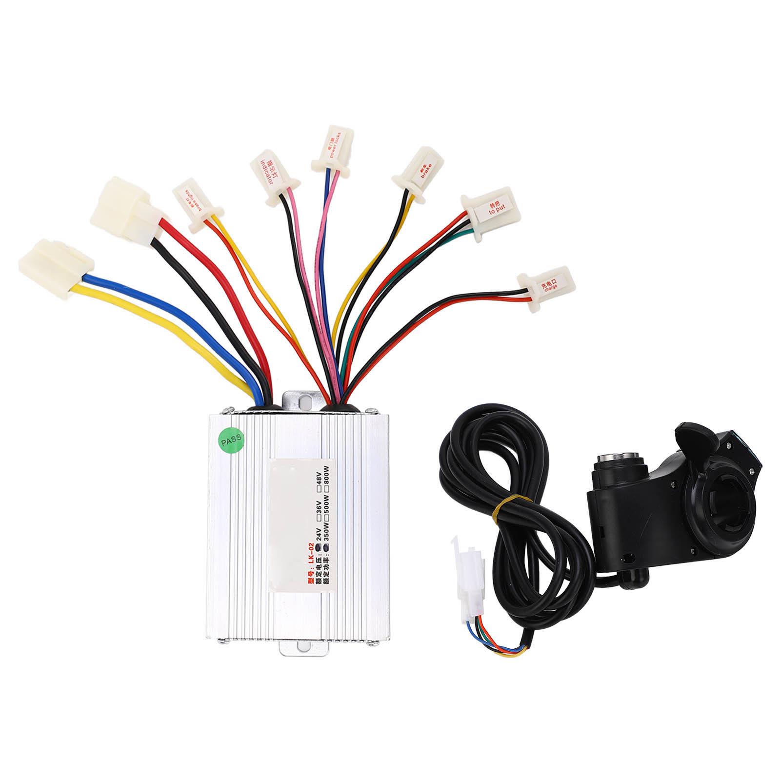 24V 350W Electric Bike Conversion Kit with Thumb Throttle Grip Brush Motor Controller Headlight Switch Set
24V 350W Electric Bike Conversion Kit with Thumb Throttle Grip Brush Motor Controller Headlight Switch Set