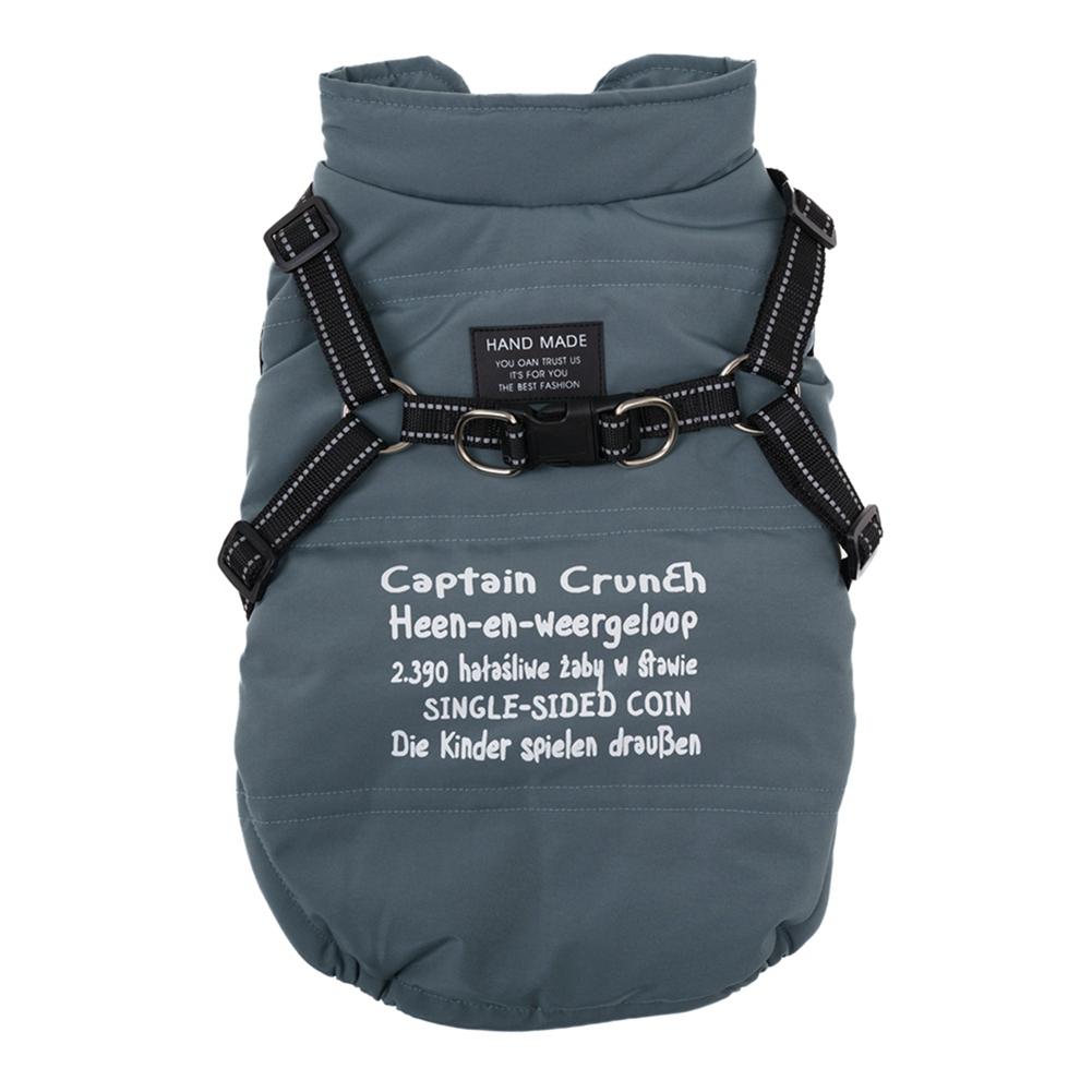 Теплые пальто для собак с шлейкой, водонепроницаемая куртка для собак для маленьких, средних и больших собак, зимний зимний комбинезон для собак с флисовой подкладкой S
Теплые пальто для собак с шлейкой, водонепроницаемая куртка для собак для маленьких, средних и больших собак, зимний зимний комбинезон для собак с флисовой подкладкой S