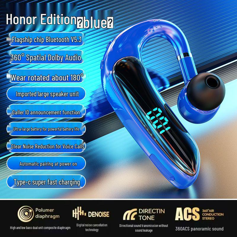 Беспроводная накладная Bluetooth-гарнитура с расширенным аккумулятором для бизнеса и путешествий – Совместима с Huawei, Apple и Android Top Edition#German Berlin Sound
Беспроводная накладная Bluetooth-гарнитура с расширенным аккумулятором для бизнеса и путешествий – Совместима с Huawei, Apple и Android Top Edition#German Berlin Sound