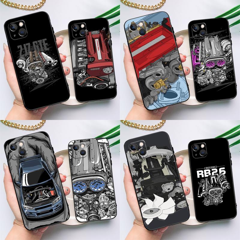 Чехол JDM Car RB26 Engine для iPhone 15 14 13 12 11 Pro Max XS X XR SE 2020 2022 7 8 Plus 12 13 Mini Cover Shell iPhone 15 Plus 
Чехол JDM Car RB26 Engine для iPhone 15 14 13 12 11 Pro Max XS X XR SE 2020 2022 7 8 Plus 12 13 Mini Cover Shell iPhone 15 Plus
