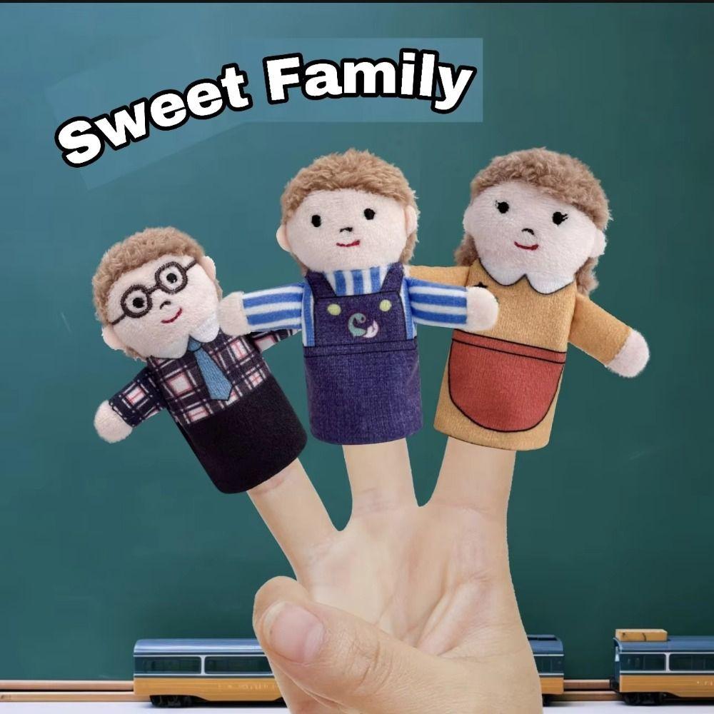 Stuffed Animal Family Plush Finger Puppet Storytelling Finger Puppet Doll Interactive Toy Grandfather
Stuffed Animal Family Plush Finger Puppet Storytelling Finger Puppet Doll Interactive Toy Grandfather
