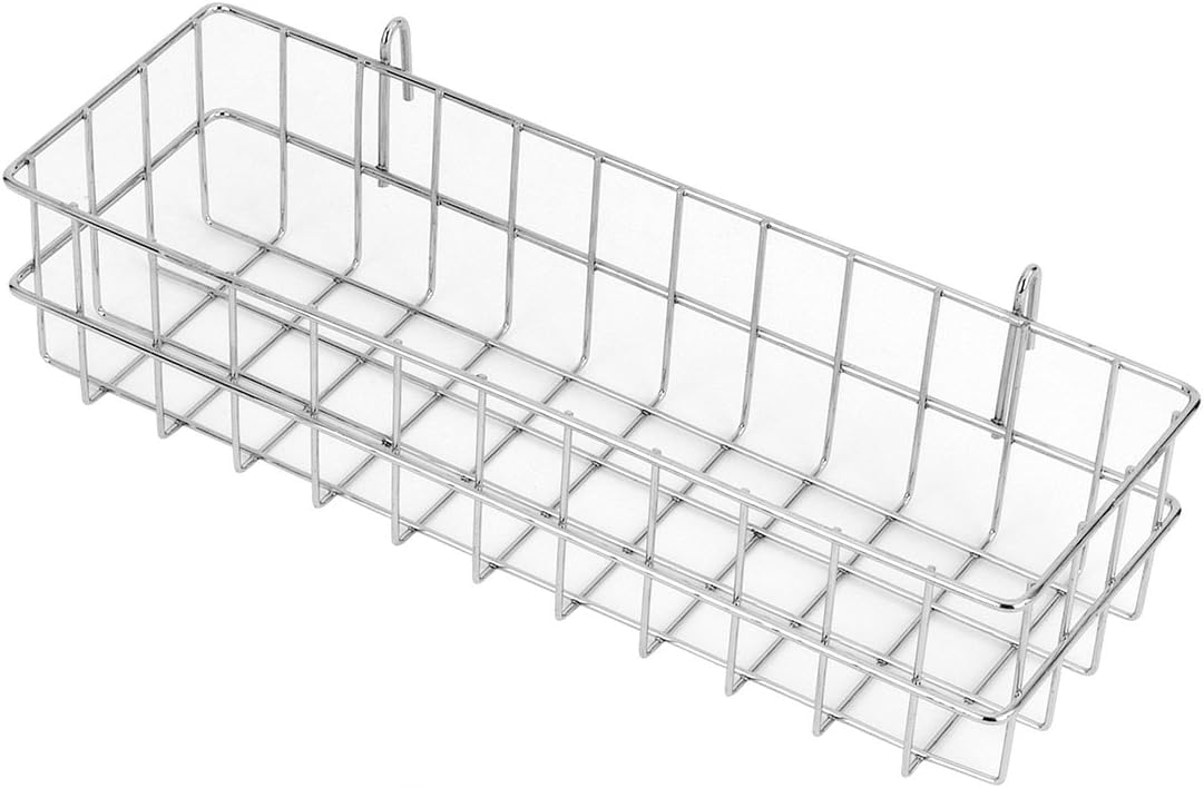 Doshisha Luminous Rack Steel Rack Parts Wire Basket Hanging Basket Hanging Box Large Wide Shallow Width 35 x Depth 10 x Height 7cm Load Capacity 2kg
Doshisha Luminous Rack Steel Rack Parts Wire Basket Hanging Basket Hanging Box Large Wide Shallow Width 35 x Depth 10 x Height 7cm Load Capacity 2kg