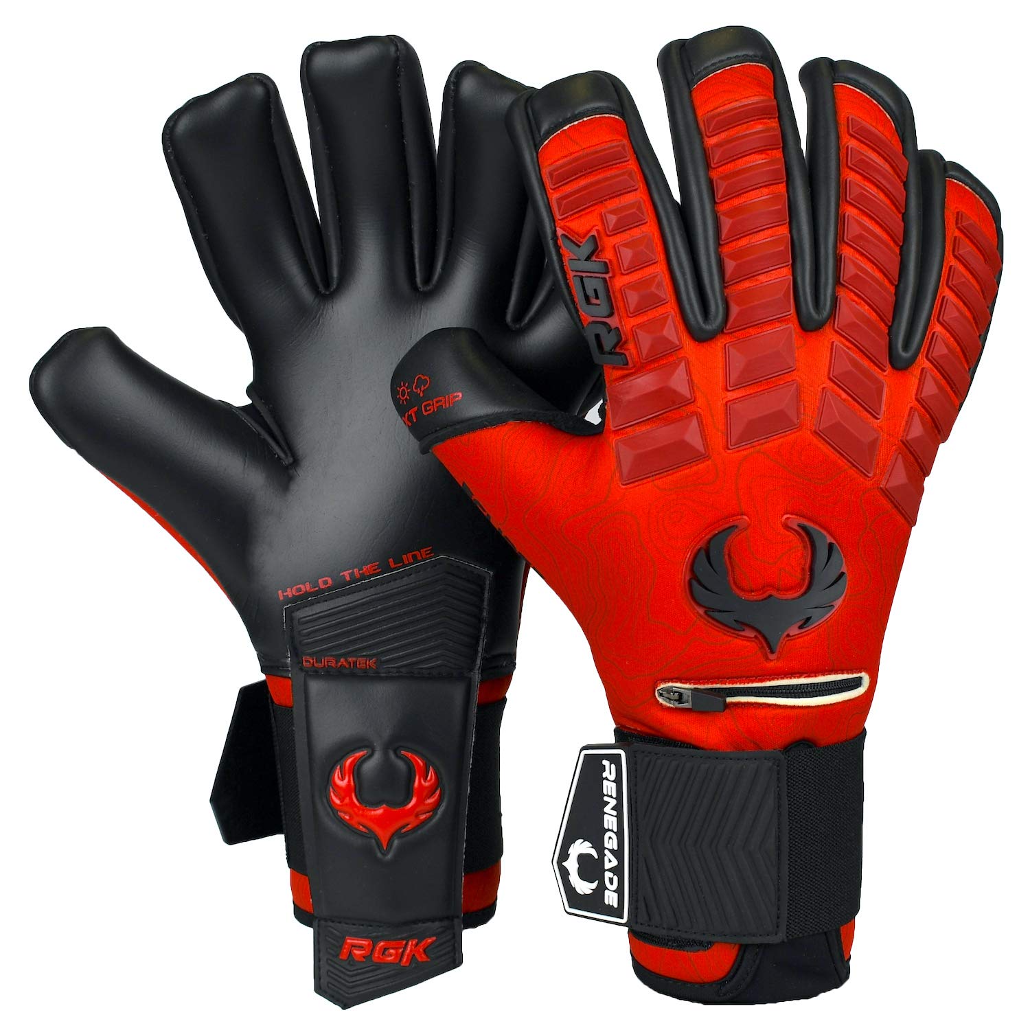 Перчатки вратаря Renegade GK Eclipse Diablo Professional с профессиональным креплением пальцев 4 мм EXT Contact Grip красные черные футбольные вратарские перчатки
Перчатки вратаря Renegade GK Eclipse Diablo Professional с профессиональным креплением пальцев 4 мм EXT Contact Grip красные черные футбольные вратарские перчатки