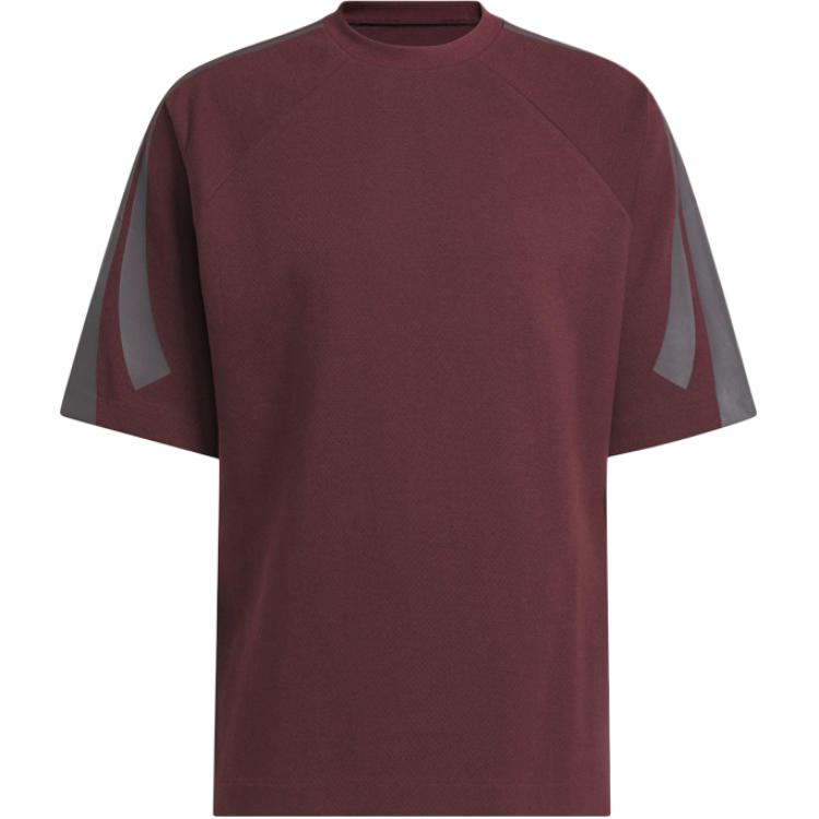 Adidas Sports Lifestyle Series Round Neck Breathable Spliced Short Sleeve T-Shirt Unisex Tops Red-Brown JD6140 M
Adidas Sports Lifestyle Series Round Neck Breathable Spliced Short Sleeve T-Shirt Unisex Tops Red-Brown JD6140 M