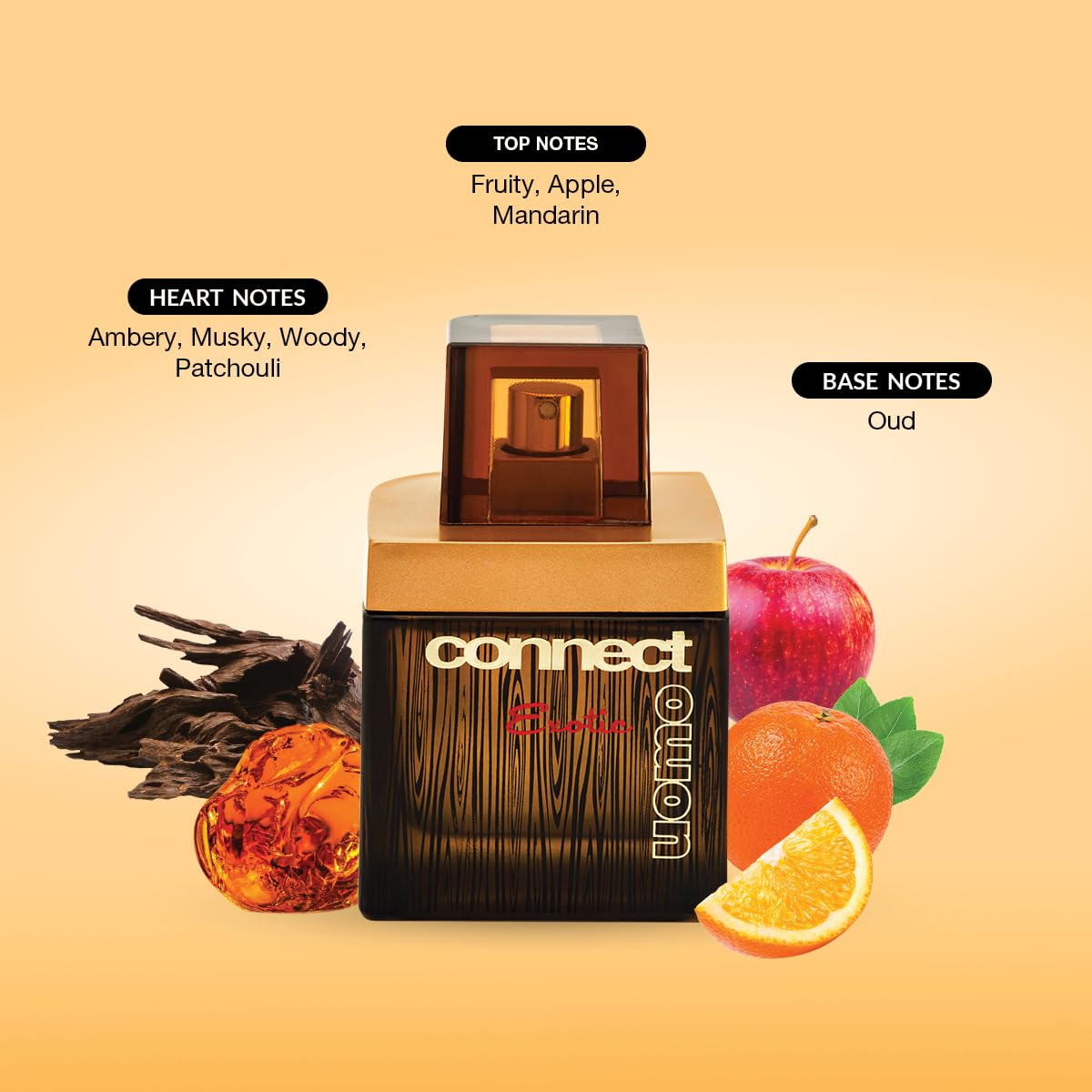 ean Paul Dupont (JPD) Connect Uomo Exotic - Long Lasting Perfume for Men |100 ml |Oud, Fruity, Ambery and Musky notes 100 ml
ean Paul Dupont (JPD) Connect Uomo Exotic - Long Lasting Perfume for Men |100 ml |Oud, Fruity, Ambery and Musky notes 100 ml