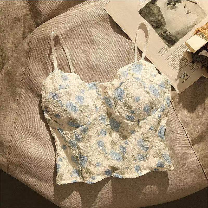 Літній сітчастий пояс із французьким квітковим підвіском на грудях з унікальним дизайном, короткий верхній одяг L синій
Літній сітчастий пояс із французьким квітковим підвіском на грудях з унікальним дизайном, короткий верхній одяг L синій