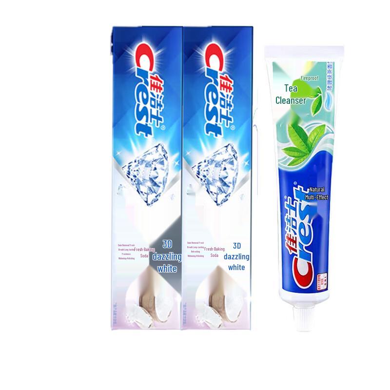 Crest 3D Baking Soda Whitening Toothpaste
Crest 3D Baking Soda Whitening Toothpaste