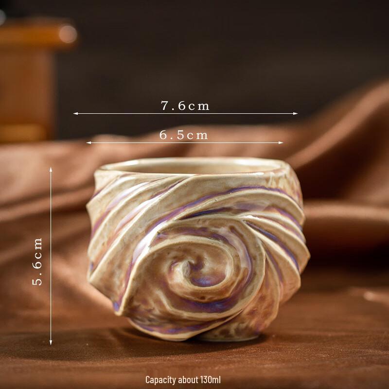 Shangqi Japanese Retro Kiln-Glazed Ceramic Coffee Tea Cup Set
Shangqi Japanese Retro Kiln-Glazed Ceramic Coffee Tea Cup Set