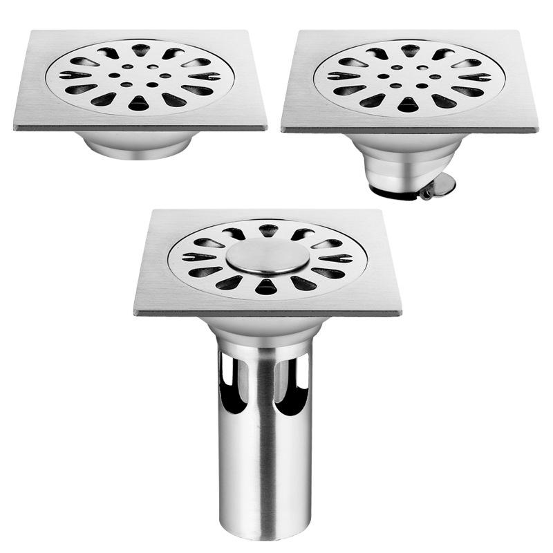 Stainless Steel Floor Drains Anti-odor Drainer Shower Strainer Cover Washing Machine Ground Leakage Kitchen Bathroom Hardware
Stainless Steel Floor Drains Anti-odor Drainer Shower Strainer Cover Washing Machine Ground Leakage Kitchen Bathroom Hardware