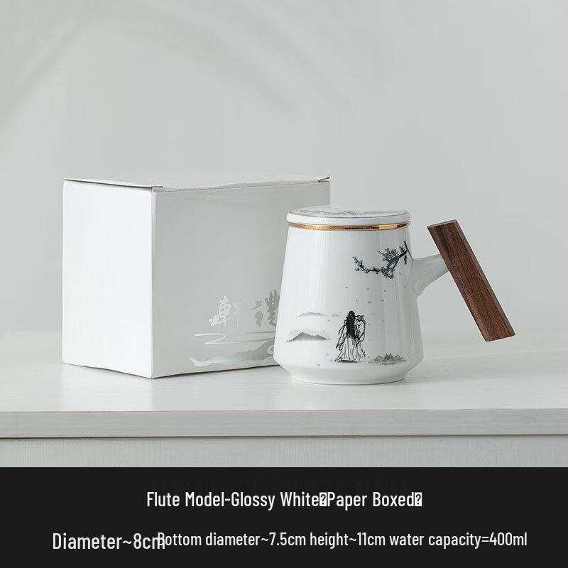 Tea Cycle White Porcelain Flute Model Tea Set
Tea Cycle White Porcelain Flute Model Tea Set