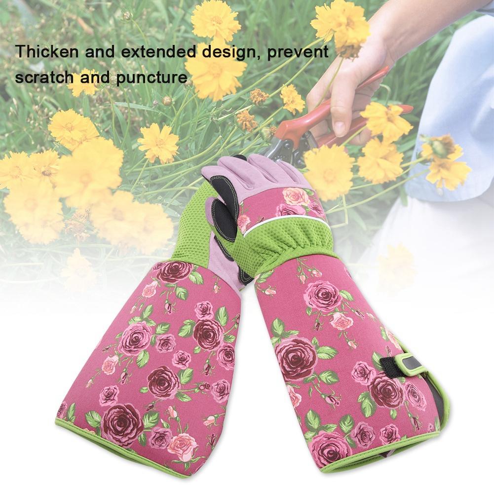Long Rose Pruning Gardening Gloves Puncture Resistant Work Yard Glove(Pink)
Long Rose Pruning Gardening Gloves Puncture Resistant Work Yard Glove(Pink)