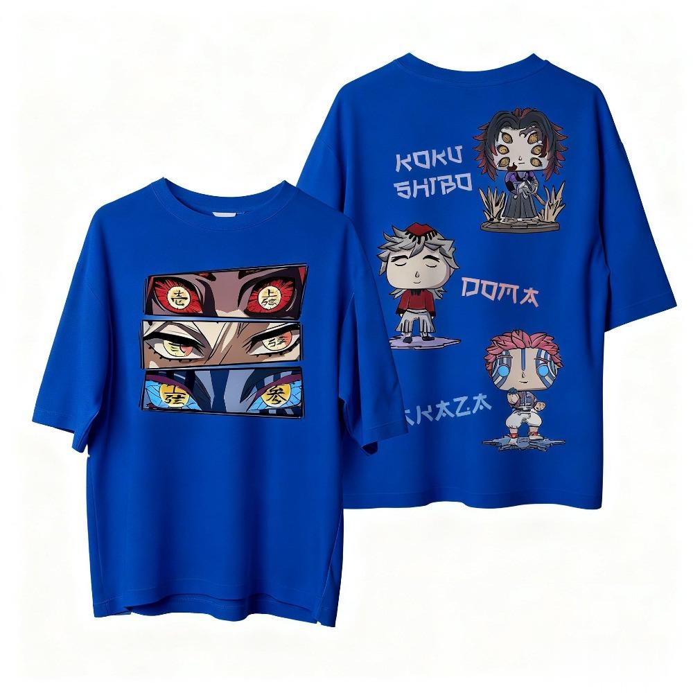 Demon Slayer Kokushibo Unisex Pure Cotton Tshirt 2026 Summer Anime Print American Loose Casual Parentchild Short Sleeved Top 4XL
Demon Slayer Kokushibo Unisex Pure Cotton Tshirt 2026 Summer Anime Print American Loose Casual Parentchild Short Sleeved Top 4XL