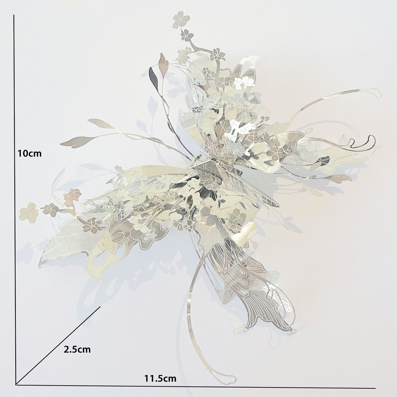 Butterfly 3D Metal Game Exquisite Butterfly Insect Animal Assembly Model Laser Cutting Kit Jigsaw Game Toys For Kids Adult
Butterfly 3D Metal Game Exquisite Butterfly Insect Animal Assembly Model Laser Cutting Kit Jigsaw Game Toys For Kids Adult