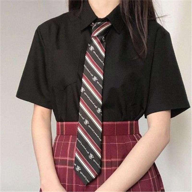 Original JK Uniform Japanese Short Sleeve Shirt - Black/White with Pointed and Round Collar Options L
Original JK Uniform Japanese Short Sleeve Shirt - Black/White with Pointed and Round Collar Options L
