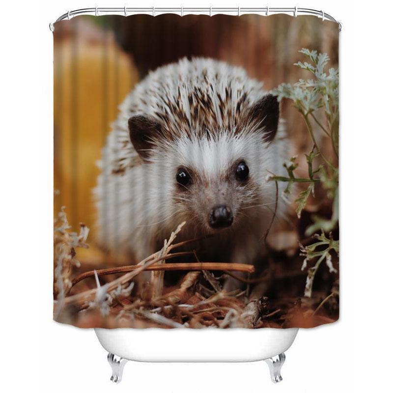 Musife Custom Animals Hedgehog Shower Curtain Cartoon Waterproof Polyester Fabric Bathroom With Hooks Diy Home Decor W60H190(CM)-1 Pcs
Musife Custom Animals Hedgehog Shower Curtain Cartoon Waterproof Polyester Fabric Bathroom With Hooks Diy Home Decor W60H190(CM)-1 Pcs