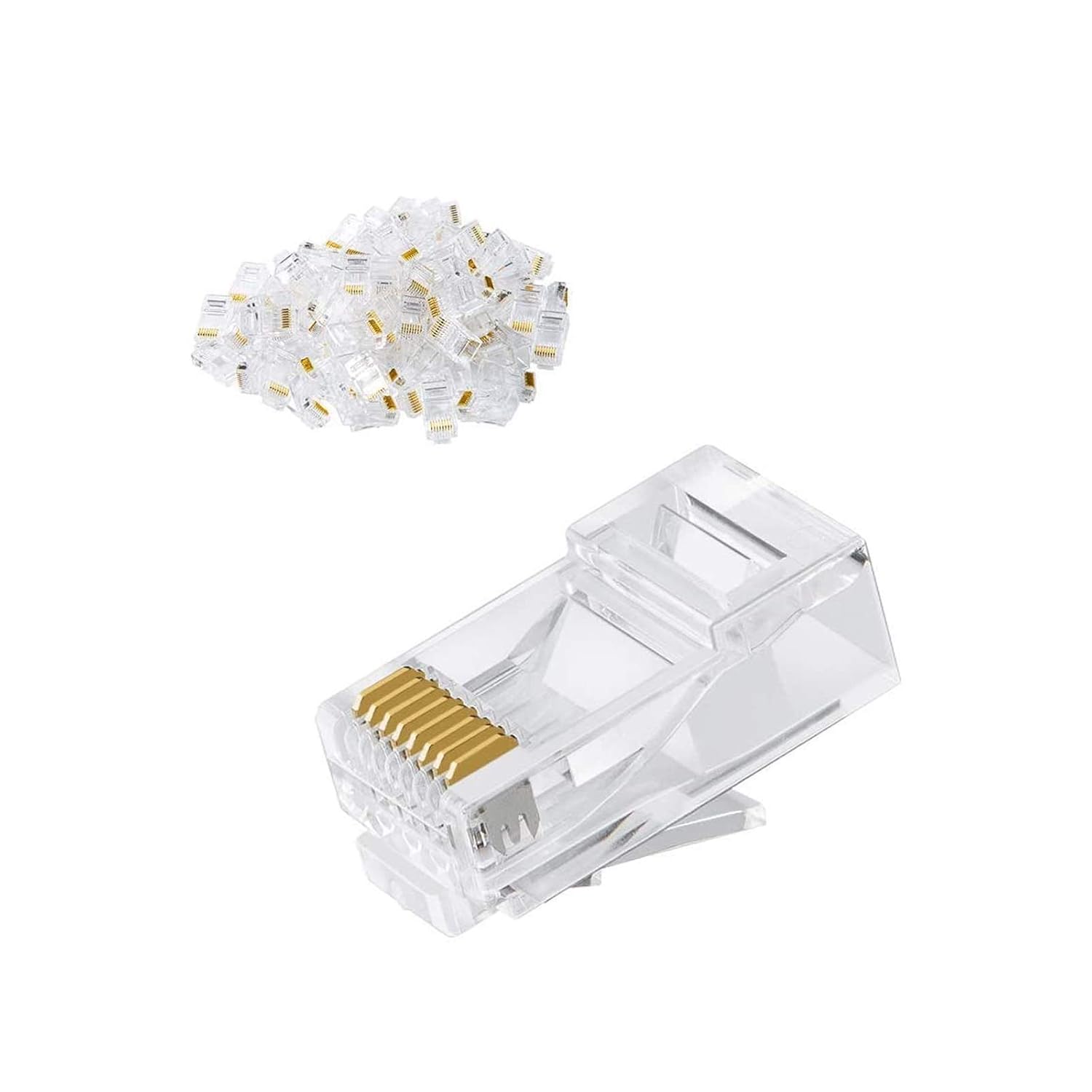10/50PC RJ45 Ethernet Cables Module Plug Network Connector Trident Chip Network Wire Head for Ethernet Cable Gigabit Hetwork 10pcs прозорий
10/50PC RJ45 Ethernet Cables Module Plug Network Connector Trident Chip Network Wire Head for Ethernet Cable Gigabit Hetwork 10pcs прозорий
