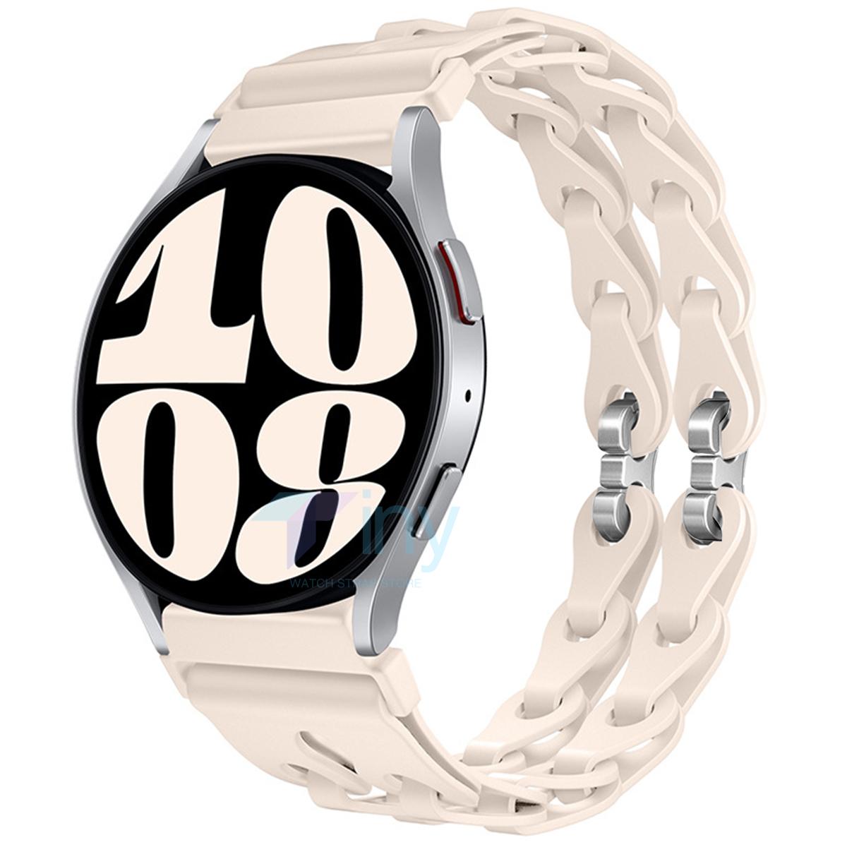 22 мм 20 мм ремешок-цепочка для Samsung Galaxy Watch 7 6 5 4 44 мм 40 мм 6Classic 43 мм 47 мм силиконовый ремешок для браслета Amazfit GTR 4/GTS 20mm
22 мм 20 мм ремешок-цепочка для Samsung Galaxy Watch 7 6 5 4 44 мм 40 мм 6Classic 43 мм 47 мм силиконовый ремешок для браслета Amazfit GTR 4/GTS 20mm