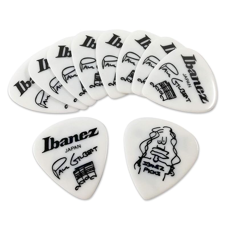 IBANEZ 1000PG-WH Paul Gilbert Pick Guitar Picks x 10
IBANEZ 1000PG-WH Paul Gilbert Pick Guitar Picks x 10