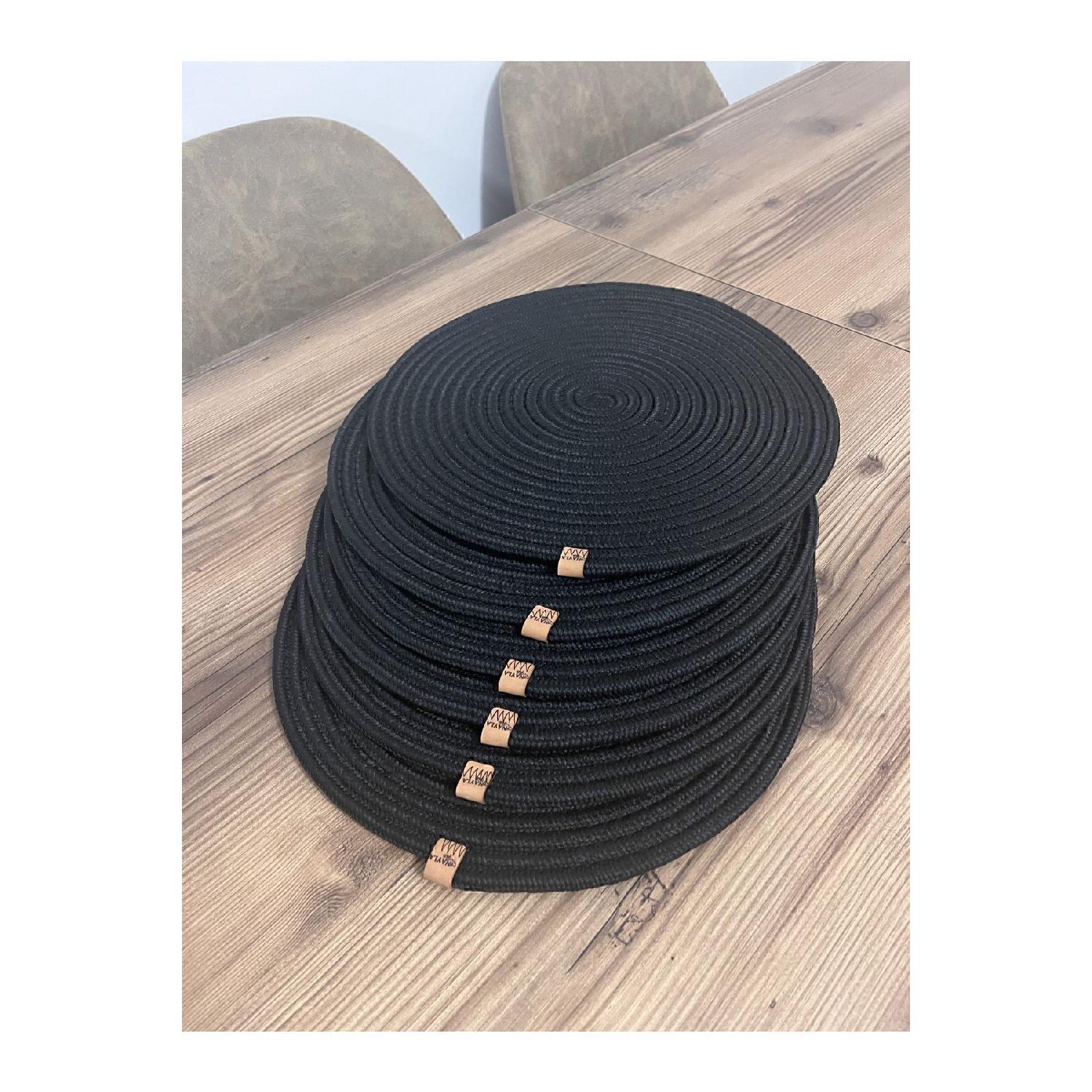 6 предметів чорного джутового посуду / Placemat Lux Presentation Plate посуд у подарунок чорний
6 предметів чорного джутового посуду / Placemat Lux Presentation Plate посуд у подарунок чорний