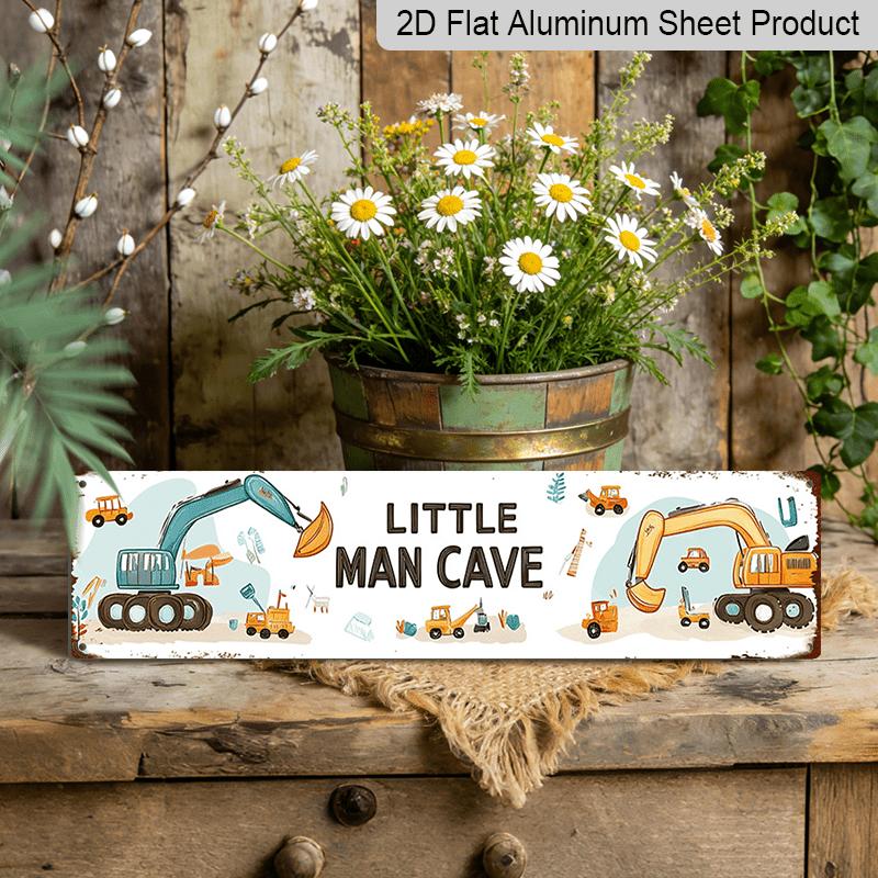15.7×3.94inch 1pc Retro Little for Man Cave Metal Tin Sign - Aluminum decorative sign, Vintage Construction Theme Wall Art with Excavator 40cm x 10cm
15.7×3.94inch 1pc Retro Little for Man Cave Metal Tin Sign - Aluminum decorative sign, Vintage Construction Theme Wall Art with Excavator 40cm x 10cm