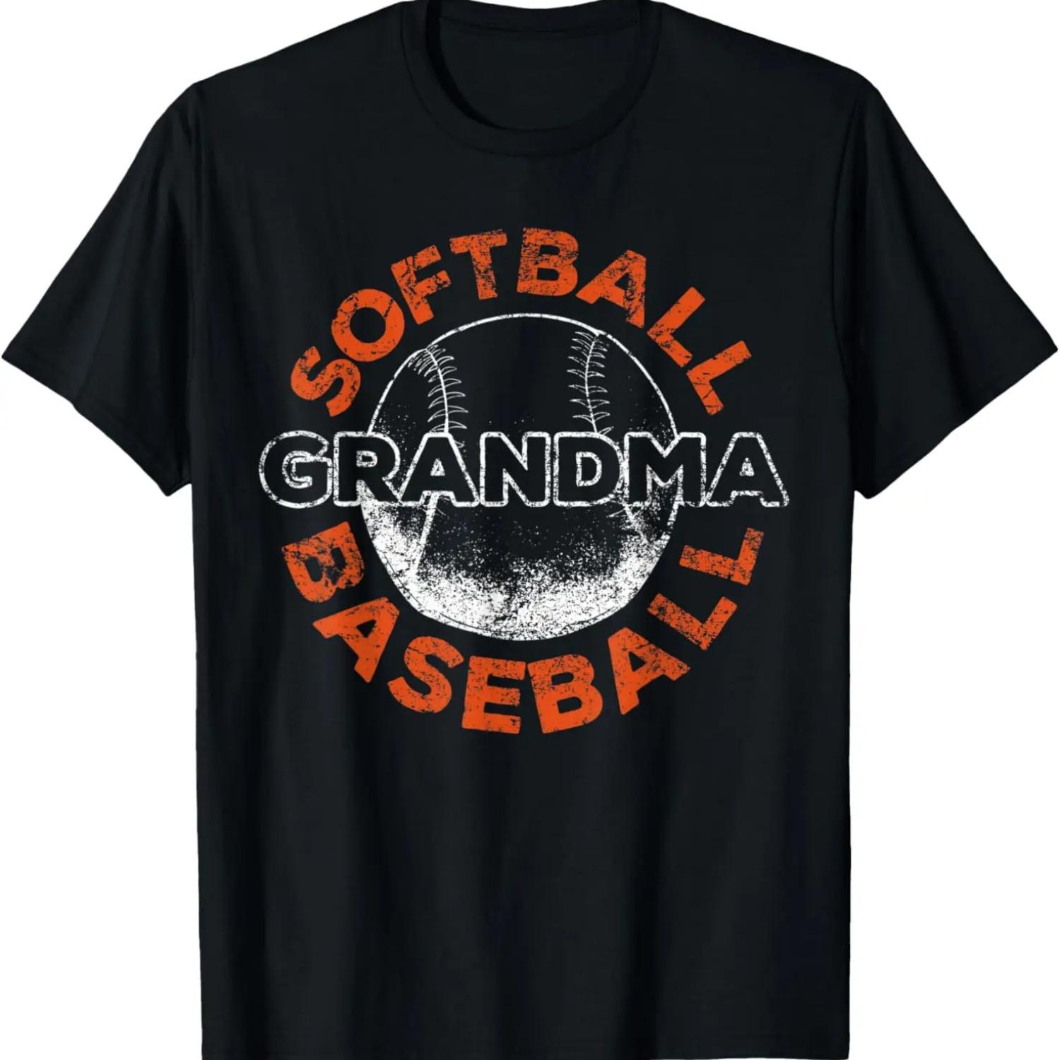 Softball Baseball Grandma Funny Saying T-Shirt XXXXXL
Softball Baseball Grandma Funny Saying T-Shirt XXXXXL
