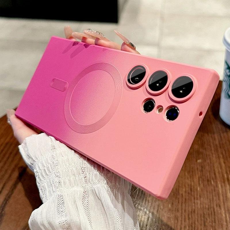 Роскошный магнитный чехол Magsafe Gradient для Samsung Galaxy S25 S24 FE S23 Ultra S22 S21 Plus Note 20 противоударный силиконовый чехол For Note 20 Ultra
Роскошный магнитный чехол Magsafe Gradient для Samsung Galaxy S25 S24 FE S23 Ultra S22 S21 Plus Note 20 противоударный силиконовый чехол For Note 20 Ultra