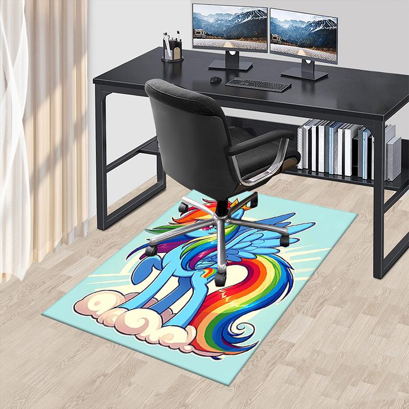 1pc Rainbow Dash Office Chair Mat - Anime Cartoon Design, Non-Slip Carpet for Home Decor, Suitable for All Seasons, Perfect Gift for Fans.H051 60cm by 90cm
1pc Rainbow Dash Office Chair Mat - Anime Cartoon Design, Non-Slip Carpet for Home Decor, Suitable for All Seasons, Perfect Gift for Fans.H051 60cm by 90cm
