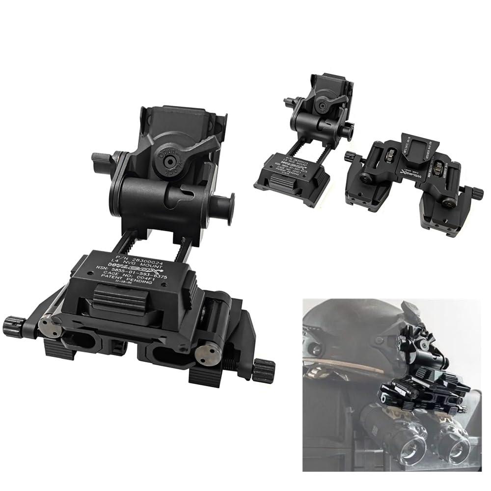 haoguizheng WILCOX Metal Night Vision Goggle Mount Fast Helmet Mount Parts Stent Skip Rhino Bridge Combinational NVG Arm Mount Mono/Binocular PVS-14 чёрный
haoguizheng WILCOX Metal Night Vision Goggle Mount Fast Helmet Mount Parts Stent Skip Rhino Bridge Combinational NVG Arm Mount Mono/Binocular PVS-14 чёрный