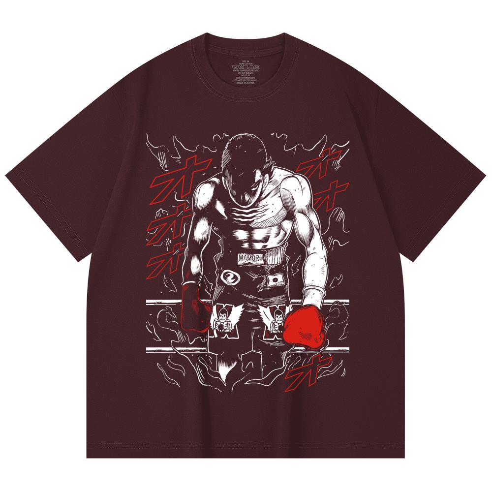 230 Gsm 100% Cotton Hajime no Ippo V2 Takamura Print Unisex Heavy Cotton T Shirt 2XL вина червоного кольору
230 Gsm 100% Cotton Hajime no Ippo V2 Takamura Print Unisex Heavy Cotton T Shirt 2XL вина червоного кольору
