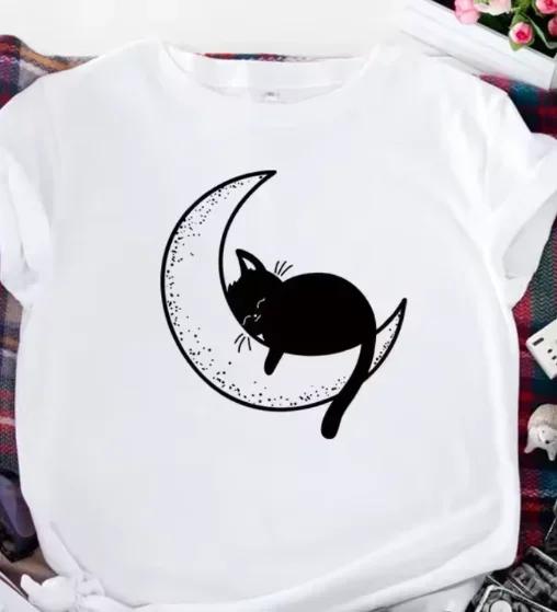 Womens Cute Black Cat and Heart Graphic TShirt Soft Vintage Style Short Sleeve Crew Neck Top Casual Comfort Graphic T Shirts 4XL
Womens Cute Black Cat and Heart Graphic TShirt Soft Vintage Style Short Sleeve Crew Neck Top Casual Comfort Graphic T Shirts 4XL