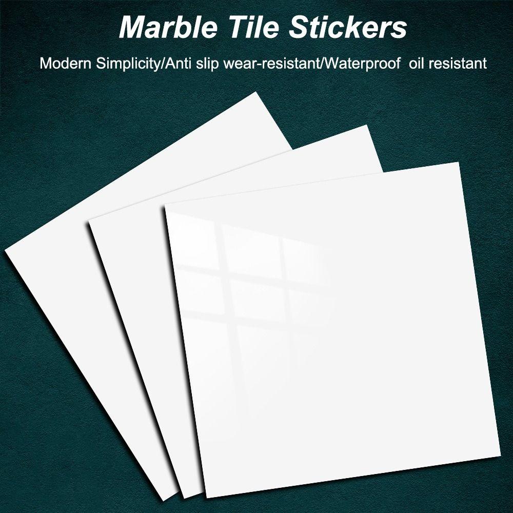 White Wall Stickers Waterproof Oil Proof Sticker New Home Stickers Bathroom Kitchen 10x10cm
White Wall Stickers Waterproof Oil Proof Sticker New Home Stickers Bathroom Kitchen 10x10cm