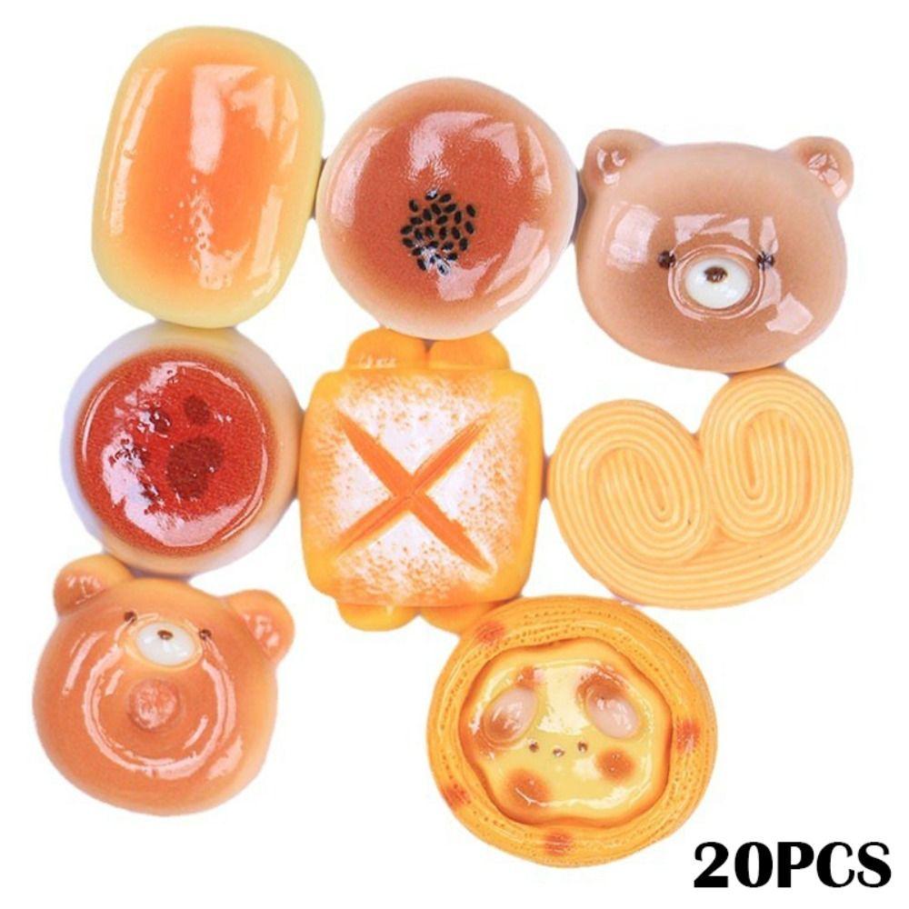 20pcs Food Bread Series Resin Slime Charms Flatback Phone Case Decor New Earrings Making Kids Toy 20PCS-Cat Claw Cake
20pcs Food Bread Series Resin Slime Charms Flatback Phone Case Decor New Earrings Making Kids Toy 20PCS-Cat Claw Cake