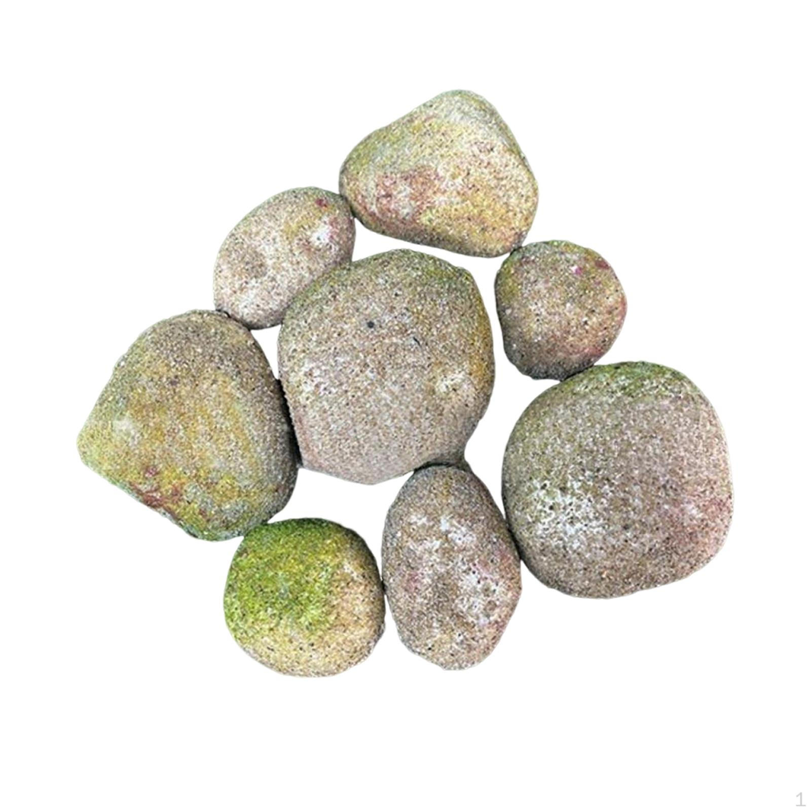 8 Miniature Artificial Rocks for Landscaping And Floral Displays in Gardens Grey
8 Miniature Artificial Rocks for Landscaping And Floral Displays in Gardens Grey