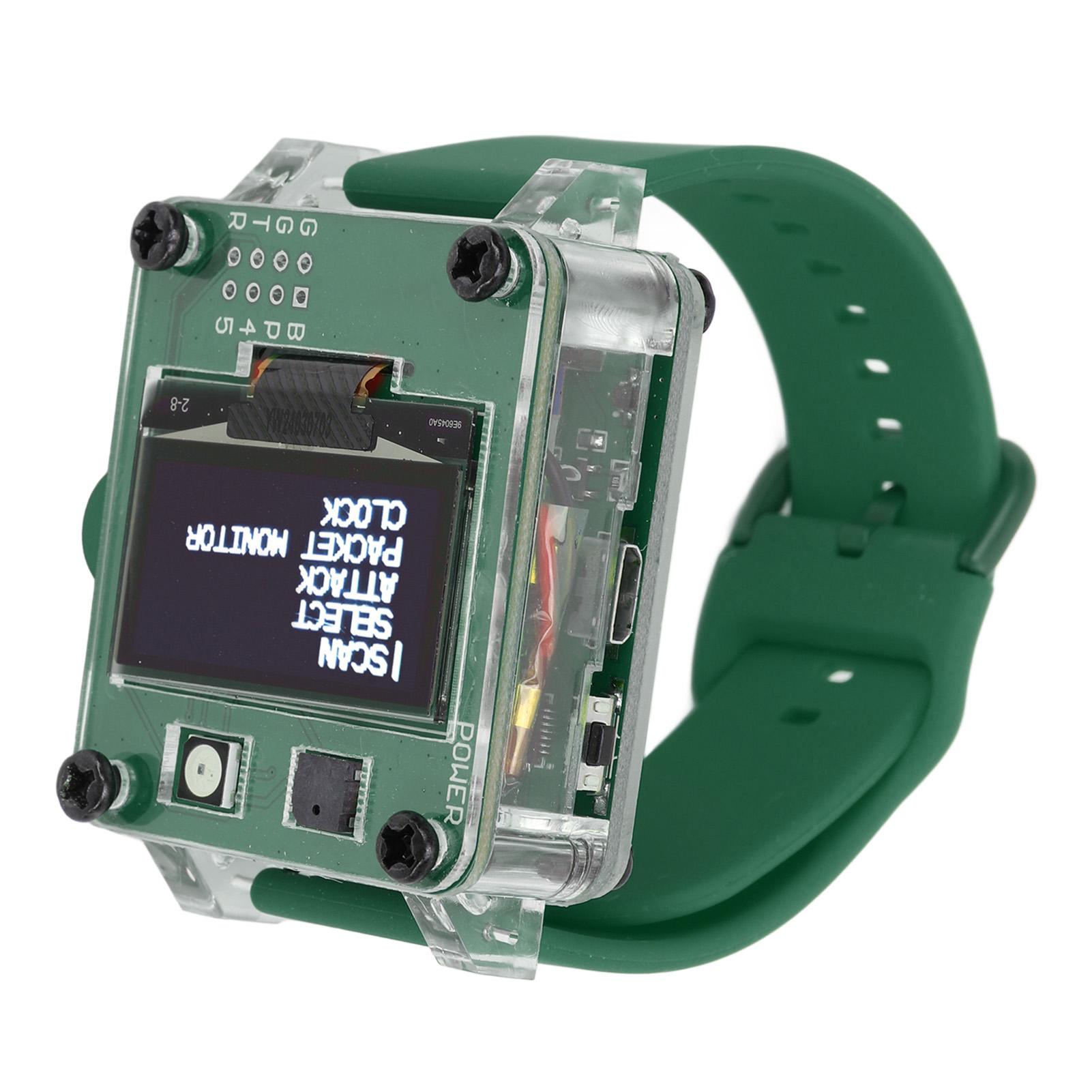 Wireless Fidelity Watch for 8266 Programmable Development Board 1.3 Inch Organic Light Emitting Diode Attack Control Test Tool
Wireless Fidelity Watch for 8266 Programmable Development Board 1.3 Inch Organic Light Emitting Diode Attack Control Test Tool