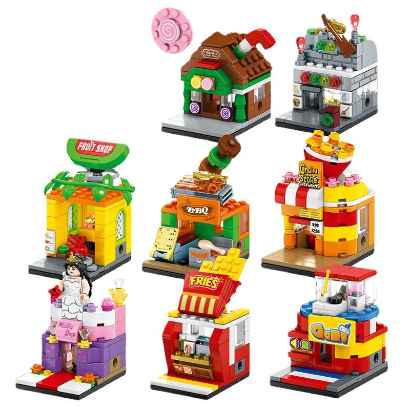 Строительные блоки Мини Streetscape City Girl Собранные блоки Дети Головоломка Diy Игрушки
Строительные блоки Мини Streetscape City Girl Собранные блоки Дети Головоломка Diy Игрушки