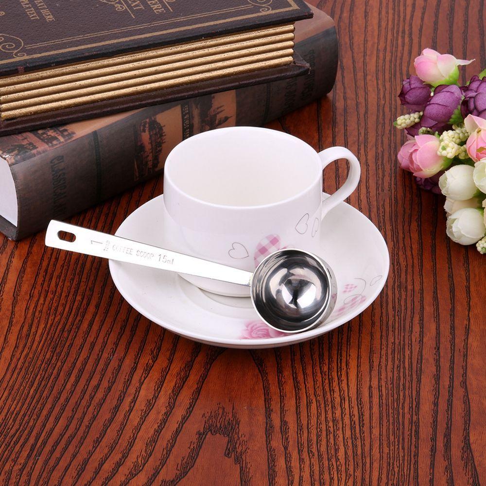 Stainless Steel Long Handle Thicken Coffee Scoop Measuring Spoon Tablespoon Measure Tools 15ml
Stainless Steel Long Handle Thicken Coffee Scoop Measuring Spoon Tablespoon Measure Tools 15ml