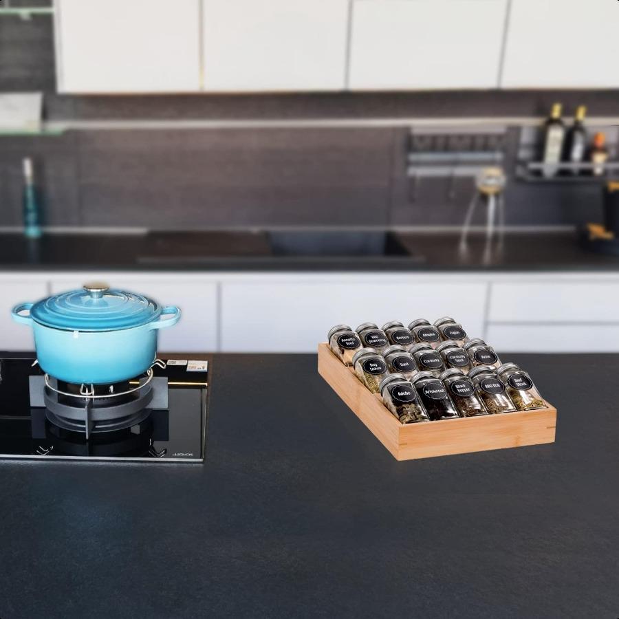 Бамбуковый органайзер для специй для ящика 3-ярусный бамбуковый поднос для специй шкаф для кухонного хранения и органайзер Предварительно измерьте свой ящик United States
Бамбуковый органайзер для специй для ящика 3-ярусный бамбуковый поднос для специй шкаф для кухонного хранения и органайзер Предварительно измерьте свой ящик United States