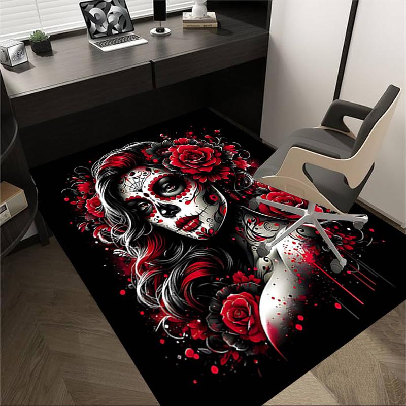 1PC Day of the Dead, Sugar Skull Non-Slip Floor Carpet Compatible for Office&Living Room&Bedroom&Dining room - Flat- Soft & Pattern, Vibrant Colors-W2 60cm by 90cm
1PC Day of the Dead, Sugar Skull Non-Slip Floor Carpet Compatible for Office&Living Room&Bedroom&Dining room - Flat- Soft & Pattern, Vibrant Colors-W2 60cm by 90cm