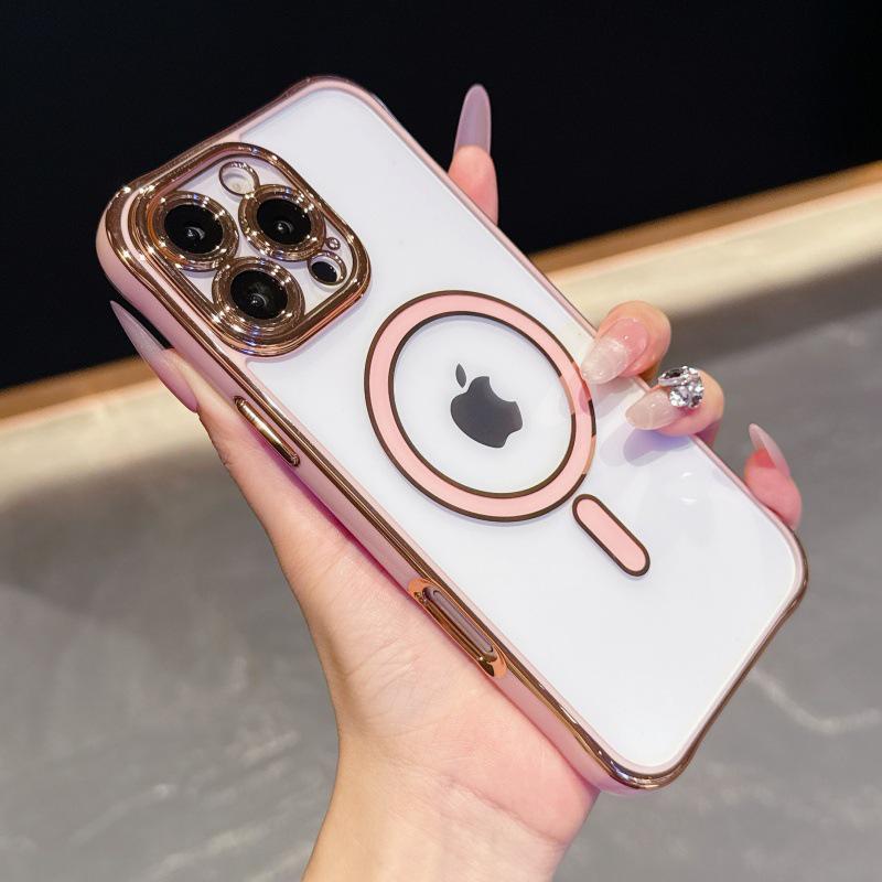 iPhone 16e Magnetic Dual-Color Acrylic Case for Apple 15/14, Precise Cutouts 15 Plus
iPhone 16e Magnetic Dual-Color Acrylic Case for Apple 15/14, Precise Cutouts 15 Plus