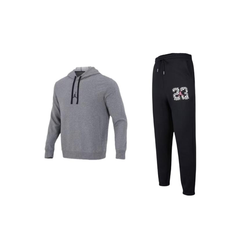Jordan Logo Knitted Hoodie Pullover Long Sleeve Printed Drawstring Pants Casual Sports Suit Men suit DJ0192-010+DA9861-091 S
Jordan Logo Knitted Hoodie Pullover Long Sleeve Printed Drawstring Pants Casual Sports Suit Men suit DJ0192-010+DA9861-091 S