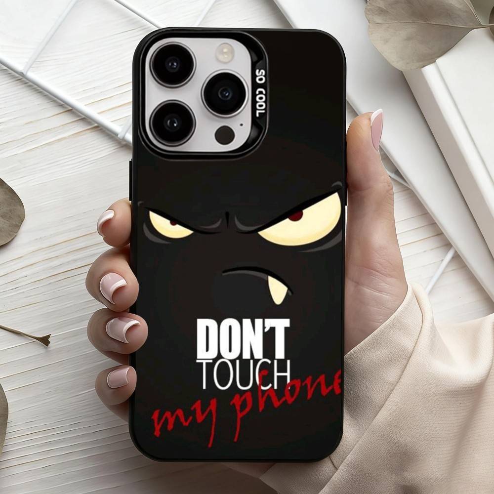 language Dont Touch My Phone Phone Case For iPhone17,16,15,14,13,12,11 Plus,Pro Max Black Candy Silver Plated Cover iPhone16
language Dont Touch My Phone Phone Case For iPhone17,16,15,14,13,12,11 Plus,Pro Max Black Candy Silver Plated Cover iPhone16