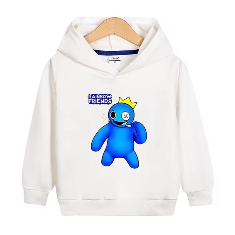 Boys Girls Rainbow Friends Fun Print Fashion Fleece Hooded Sweatshirt Kids Fall Winter Outdoor Casual Warm Long Sleeve Top 170cm білий
Boys Girls Rainbow Friends Fun Print Fashion Fleece Hooded Sweatshirt Kids Fall Winter Outdoor Casual Warm Long Sleeve Top 170cm білий