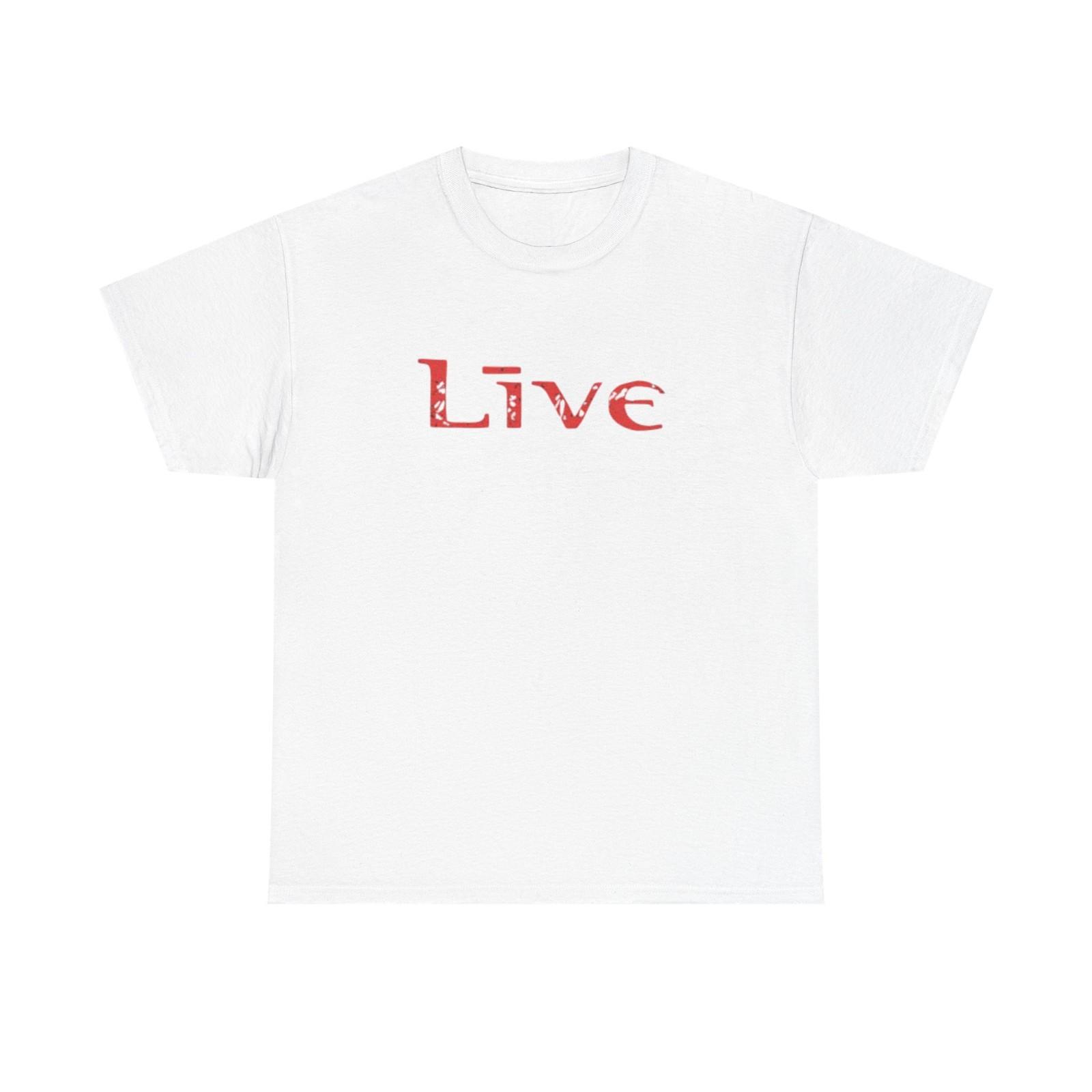 Live Rock Band Graphic T Shirt Mens Womens Tees Top Unisex Heavy Cotton Tee BRAND NEW XL
Live Rock Band Graphic T Shirt Mens Womens Tees Top Unisex Heavy Cotton Tee BRAND NEW XL