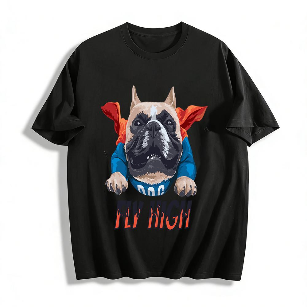 Super French Bulldog Print Casual T-Shirt For Men And Women Pure cotton T-shirt XXS
Super French Bulldog Print Casual T-Shirt For Men And Women Pure cotton T-shirt XXS