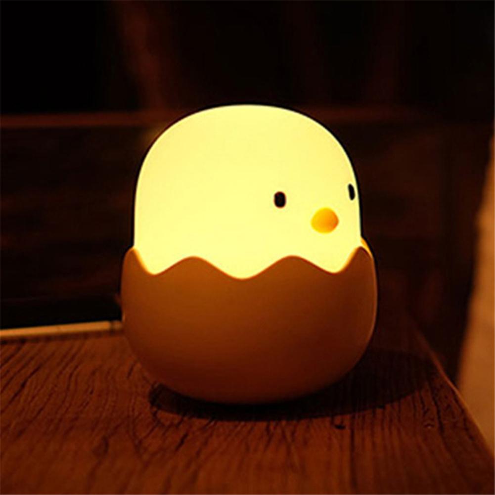 Soft Silicone Kids Led Night Light Usb Rechargeable Cute Animal Chick-shaped Intelligent Touch-control Lamp For Bedroom Decoration Warm light#0
Soft Silicone Kids Led Night Light Usb Rechargeable Cute Animal Chick-shaped Intelligent Touch-control Lamp For Bedroom Decoration Warm light#0