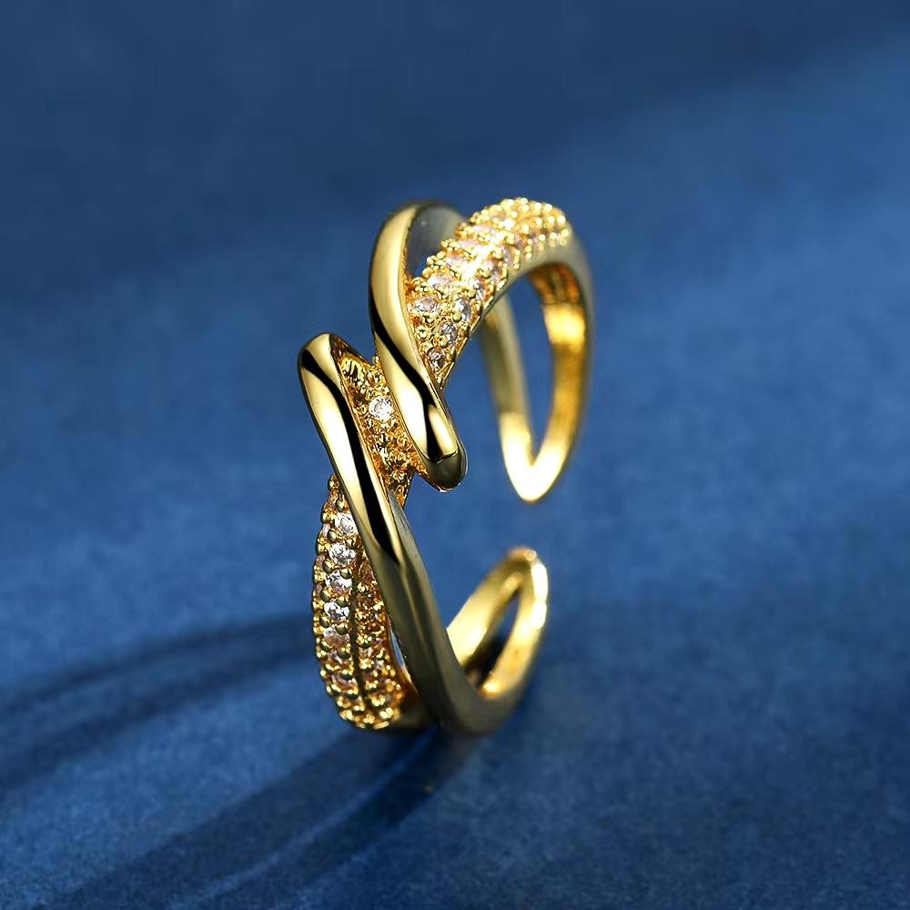 Minimalist Geometric Interwoven Ring For Women Niche Design Elegant Cross Band Jewelry Cool Tone Fashion Accessory Adjustable opening золотой
Minimalist Geometric Interwoven Ring For Women Niche Design Elegant Cross Band Jewelry Cool Tone Fashion Accessory Adjustable opening золотой