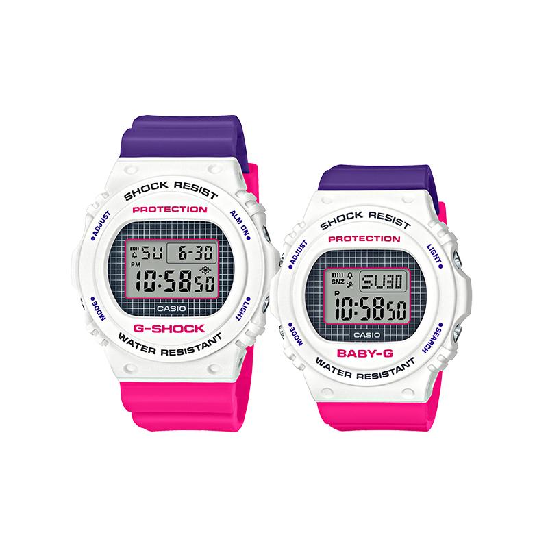 Casio watch series-DWBGD series, geometric pattern design, waterproof and shockproof, quartz movement, Japanese and DW-5700THB-7PRBGD-570THB-7PR білий
Casio watch series-DWBGD series, geometric pattern design, waterproof and shockproof, quartz movement, Japanese and DW-5700THB-7PRBGD-570THB-7PR білий