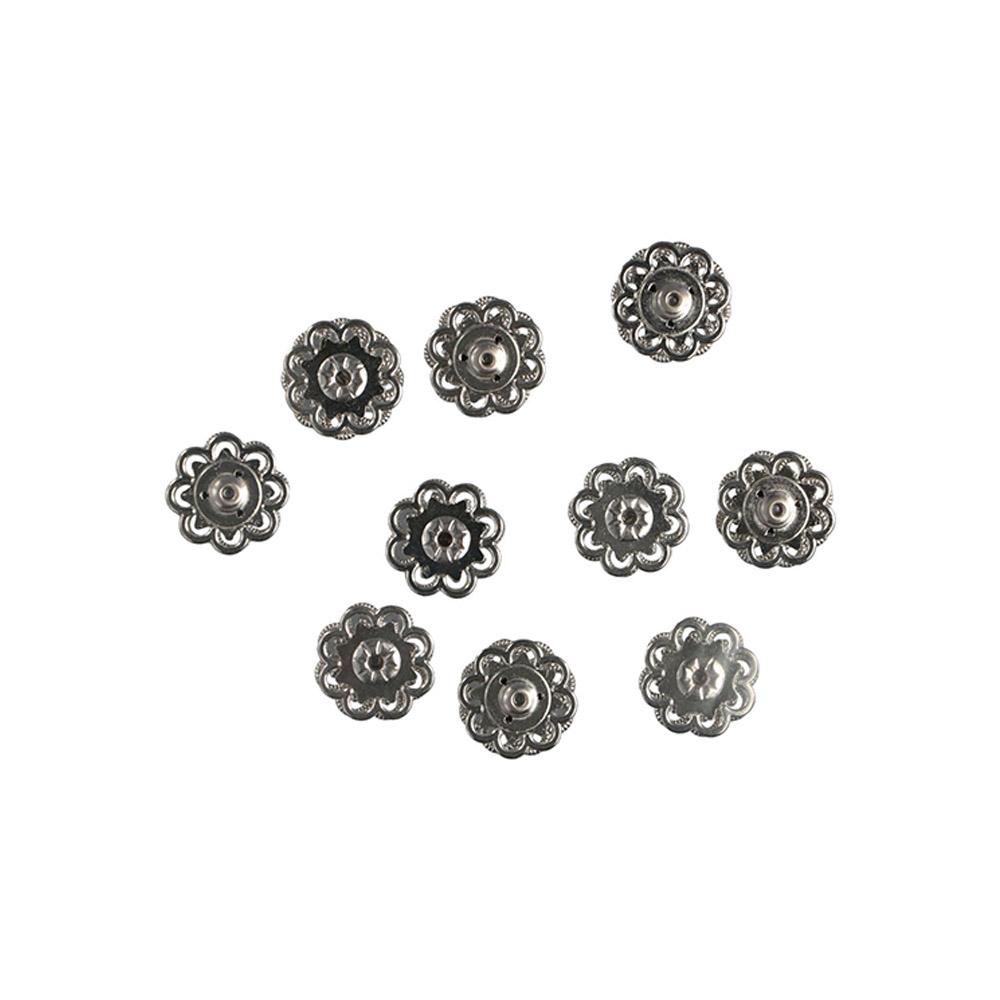10pcs Clothing Metal Flower Shape Overcoat Snap Button Buttons Clothes Accessory Apparel Sewing
10pcs Clothing Metal Flower Shape Overcoat Snap Button Buttons Clothes Accessory Apparel Sewing