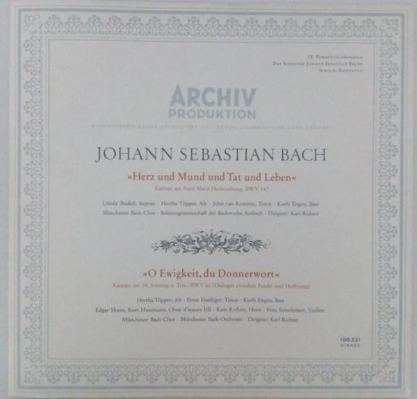 LP Record JOHANN SEBASTIAN BACH, URSULA BUCKE - Herz Und Mund Und Tat Und Leben, Ew 198331 Archiv Produkti Germany Classical Used
LP Record JOHANN SEBASTIAN BACH, URSULA BUCKE - Herz Und Mund Und Tat Und Leben, Ew 198331 Archiv Produkti Germany Classical Used